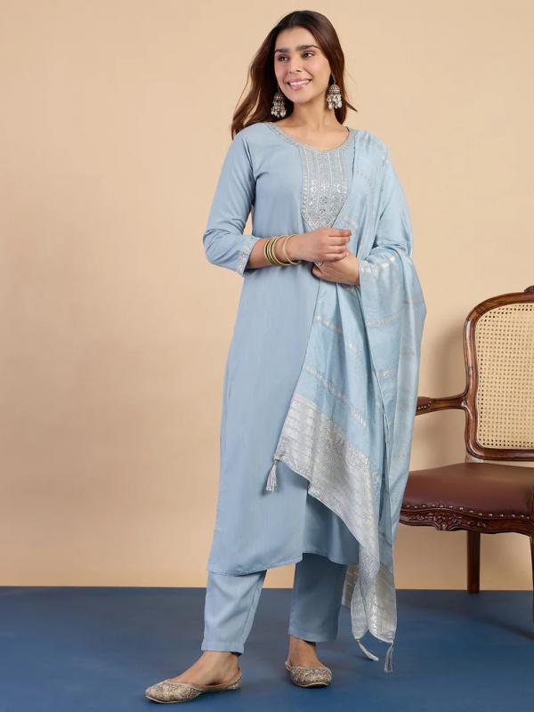 VP 9831 G Women's Designer Kurta Pant Set Premium Pattern Collection